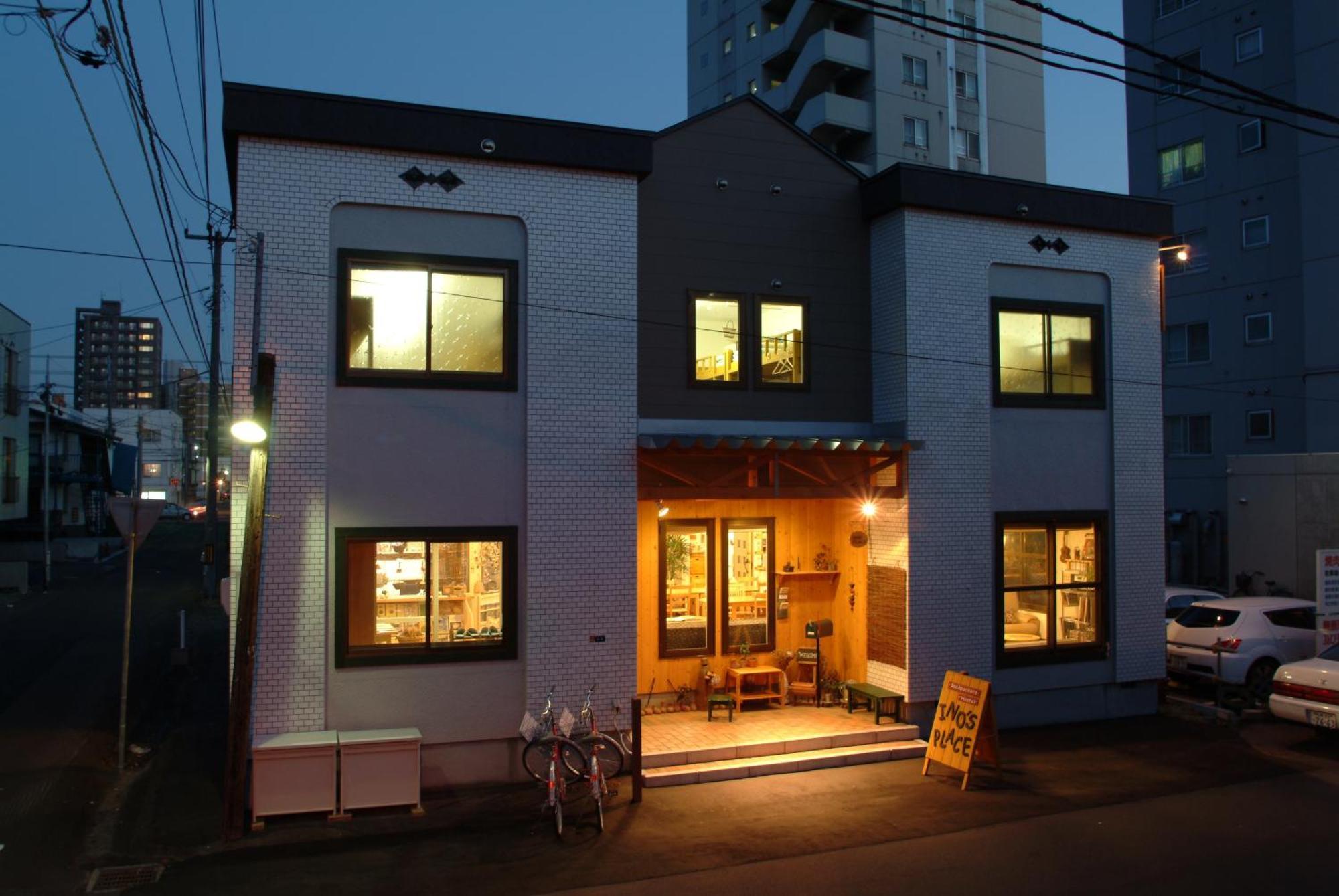 Backpackers Hostel Ino'S Place Sapporo Esterno foto